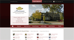 Desktop Screenshot of fossumfuneralhome.com